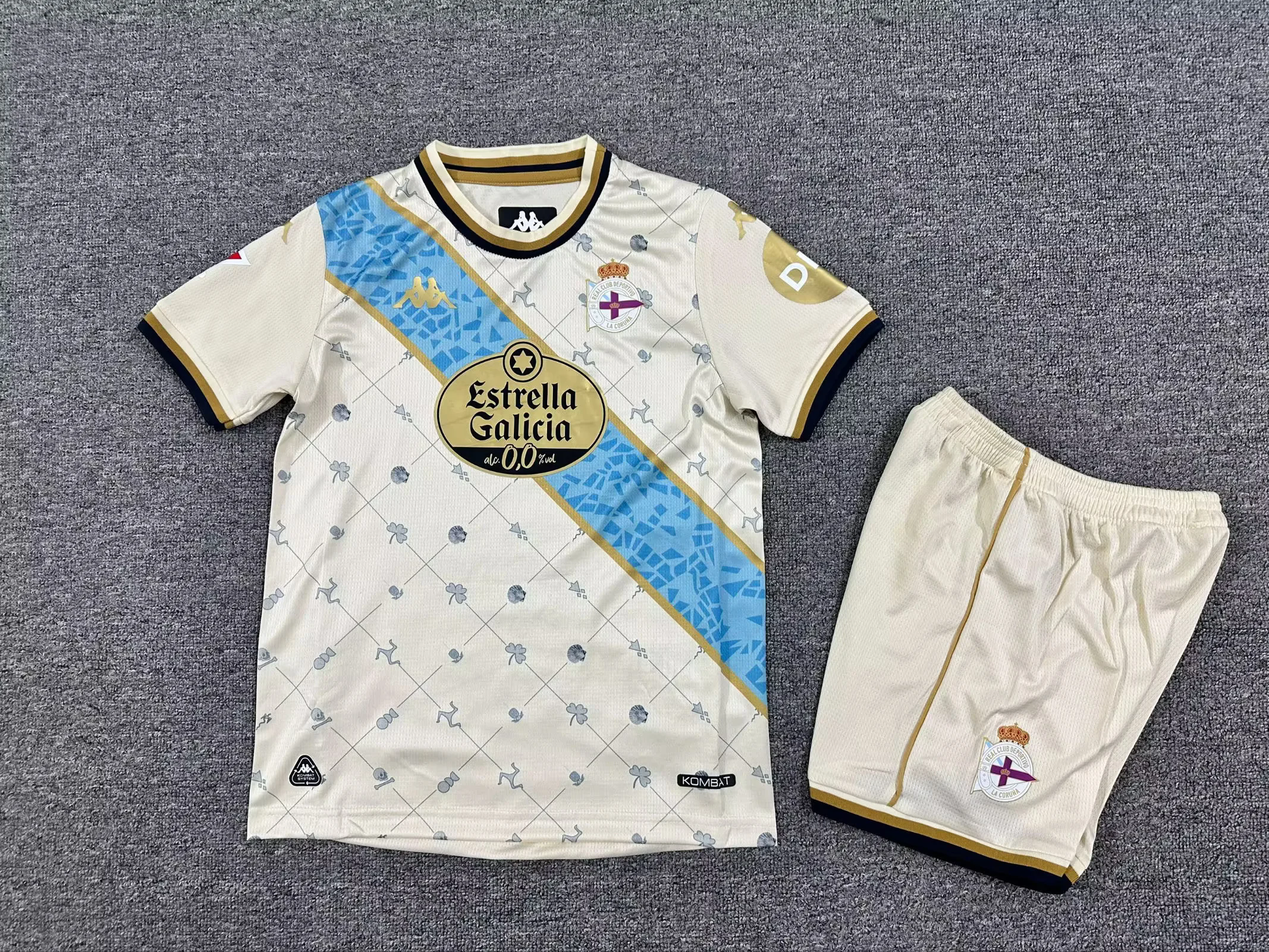 Kit Enfant Deportivo La Corogne Domicile 2025/2026 Vêtements de sport