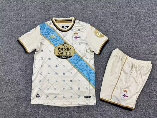 Kit Enfant Deportivo La Corogne Domicile 2025/2026 Vêtements de sport