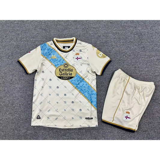 Kit Enfant Deportivo La Corogne Domicile 2025/2026 Vêtements de sport
