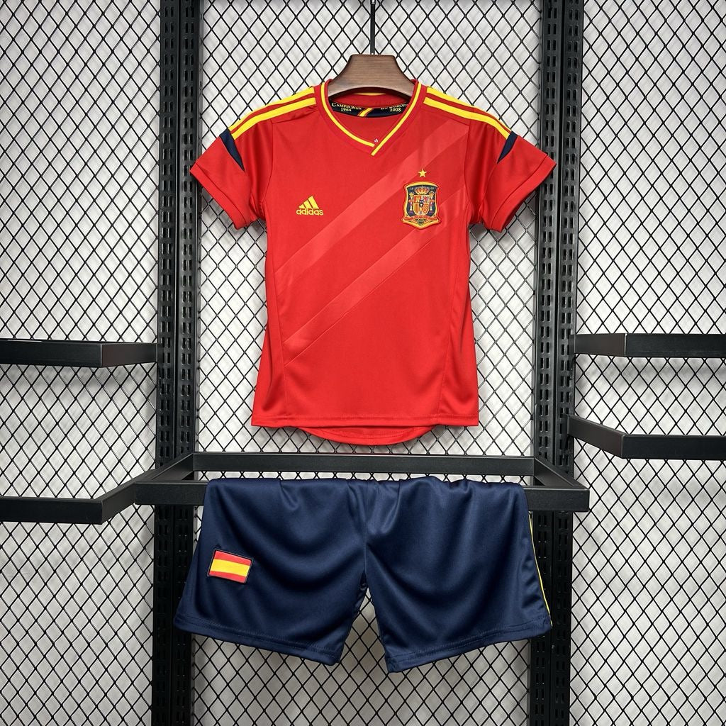 Kit enfant Espagne Domicile Retro 2012 - Domicile 2012 / XXS - Vêtements de sport