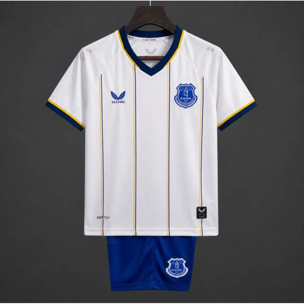 Kit Enfant Everton Extérieur 2026/2027 - Vêtements de sport