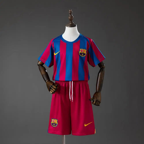 Kit Enfant FC Barcelone 2006 Domicile - Vêtements de sport