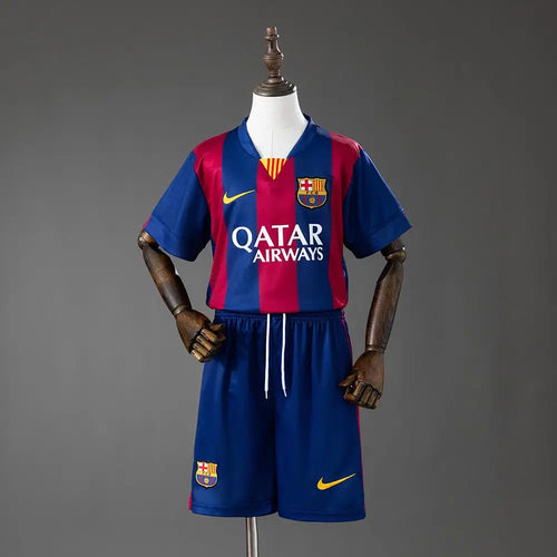 Kit Enfant FC Barcelone 2015 Domicile - Vêtements de sport