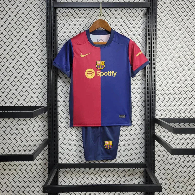 Kit Enfant FC Barcelone Domicile 24/25 - Domicile / XXS - Vêtements de sport