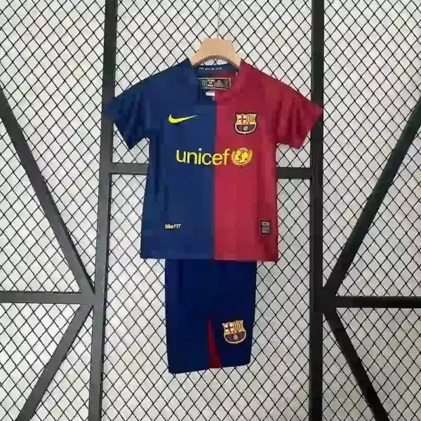 Kit Enfant FC Barcelone Retro 2008/2009 - Vêtements de sport