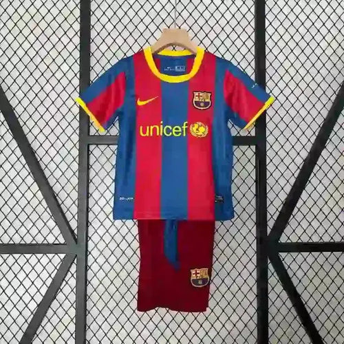 Kit Enfant FC Barcelone Retro 2010/2011 - Vêtements de sport