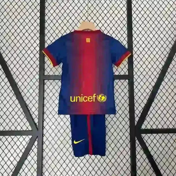 Kit Enfant FC Barcelone Domicile Retro 2012/2013 - Vêtements de sport