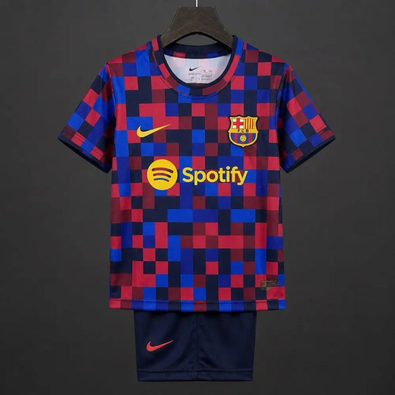 Kit Enfant FC Barcelone Pré Match 2026/2027 - Vêtements de sport