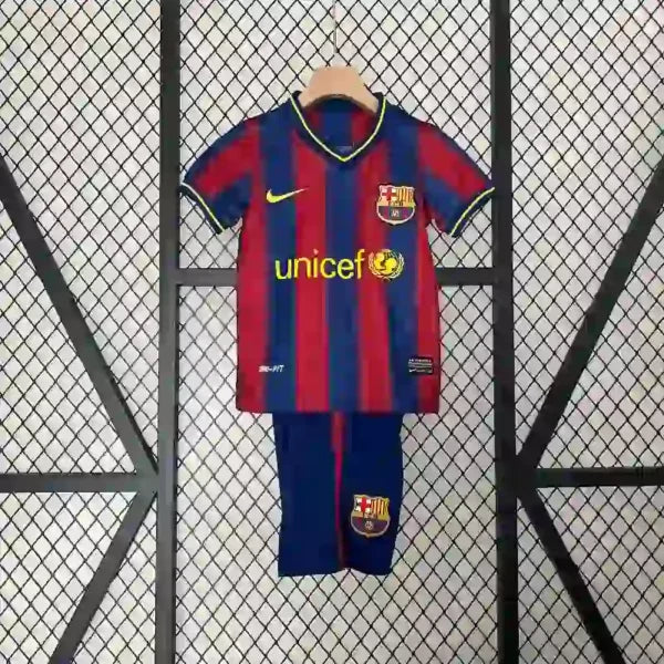 Kit Enfant FC Barcelone Retro 2009/2010 - Vêtements de sport