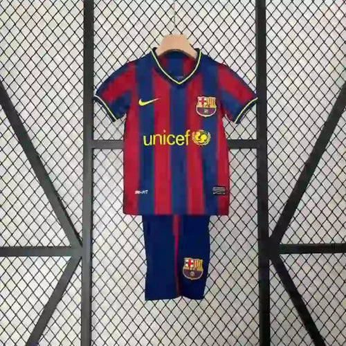 Kit Enfant FC Barcelone Retro 2009/2010 - Vêtements de sport