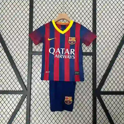 Kit Enfant FC Barcelone Retro 2013/2014 - Vêtements de sport