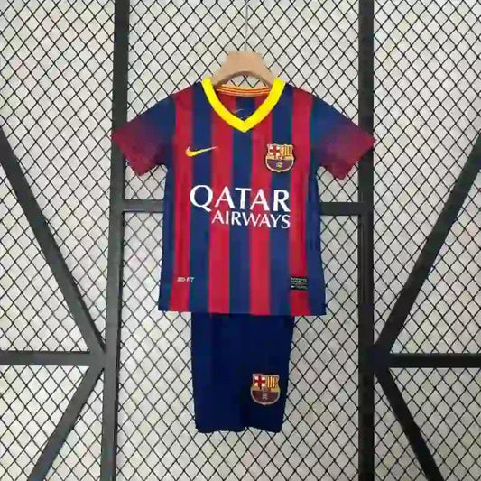 Kit Enfant FC Barcelone Retro 2013/2014 - Vêtements de sport