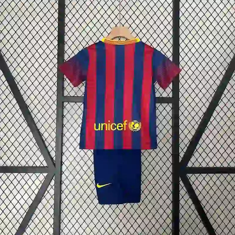 Kit Enfant FC Barcelone Retro 2013/2014 - Vêtements de sport