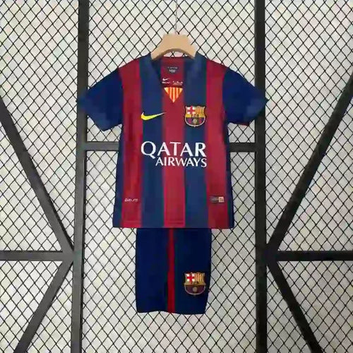 Kit Enfant FC Barcelone Retro 2014/2015 - Vêtements de sport