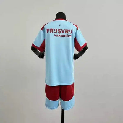Kit Enfant Feyenoord Rotterdam Extérieur Second 2025/2026 - Vêtements de sport