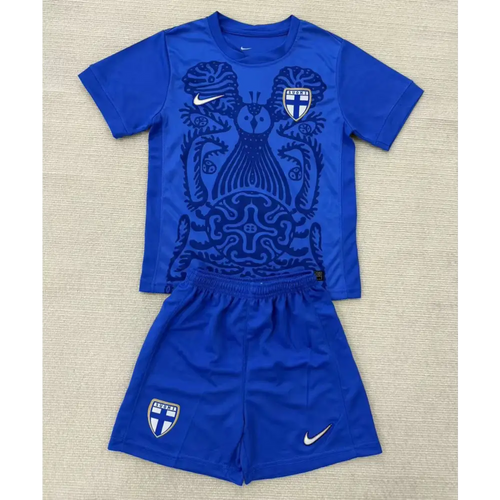 Kit enfant Finlande Extérieur 2025/2026 - Vêtements de sport