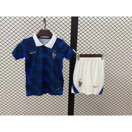 Kit enfant France Domicile Coupe du Monde 2026 - Vêtements de sport