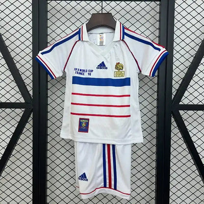 Kit enfant France Extérieur Retro 1998 - Vêtements de sport