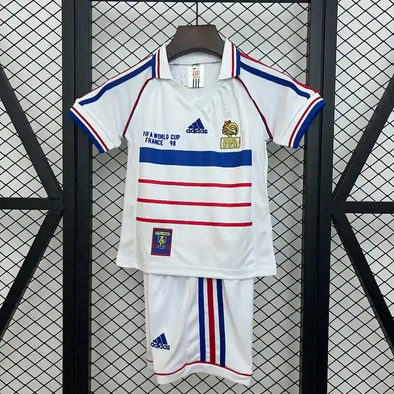 Kit enfant France Extérieur Retro 1998 - Vêtements de sport