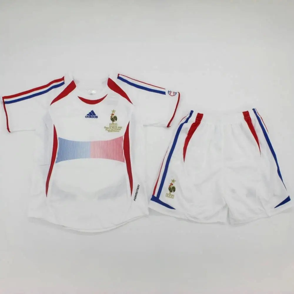 Kit enfant France Extérieur Retro 2006 - Vêtements de sport