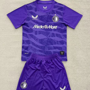 Kit Enfant Gardien Feyenoord Rotterdam 2025/2026 Vêtements de sport