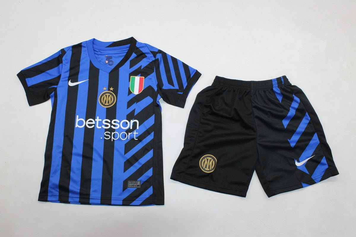 Kit Enfant Inter Milan Domicile 2024/2025 - Vêtements de sport