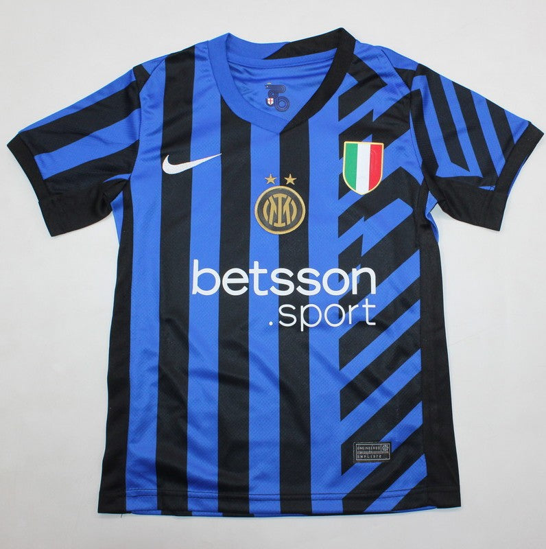 Kit Enfant Inter Milan Domicile 2024/2025 - Vêtements de sport