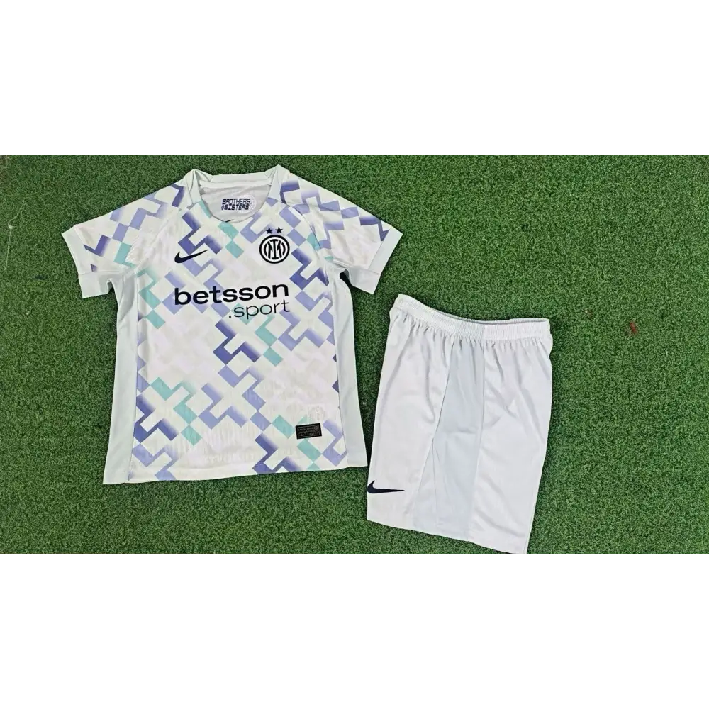 Kit Enfant Inter Milan Extérieur 2025/2026 - Vêtements de sport