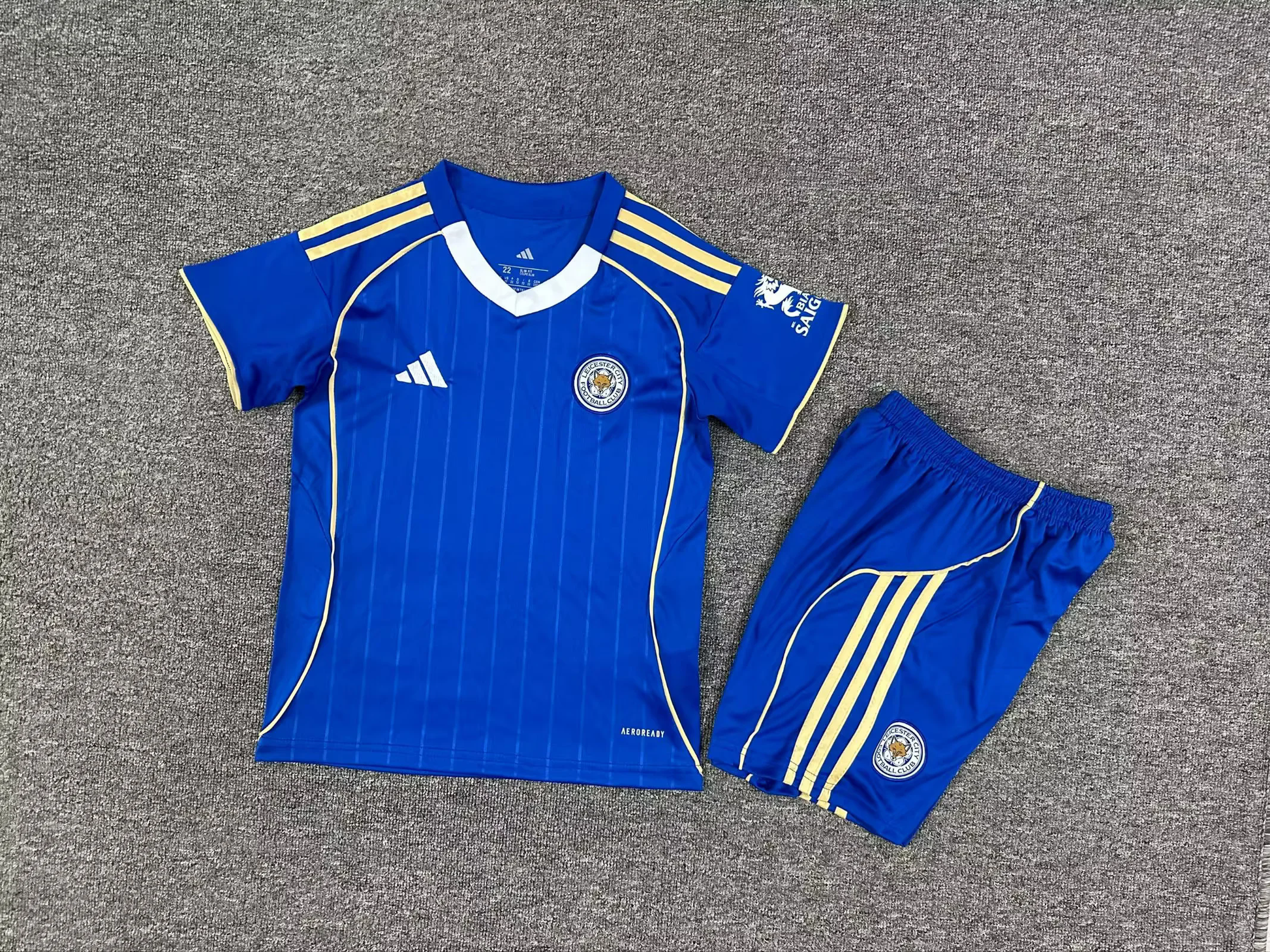 Kit Enfant Leicester Domicile 2025/2026 Vêtements de sport