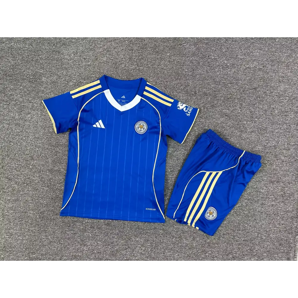 Kit Enfant Leicester Domicile 2025/2026 Vêtements de sport