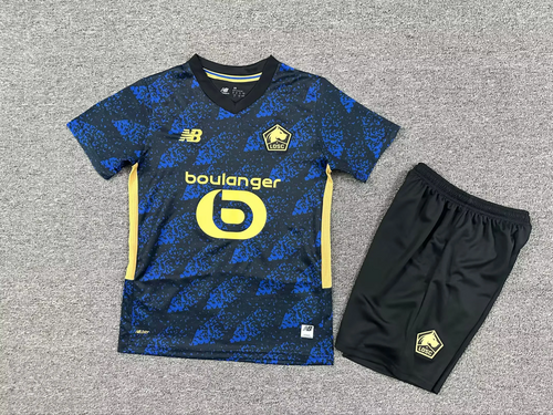 Kit enfant LOSC Extérieur 3 2025/2026 Vêtements de sport