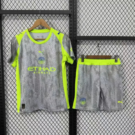 Kit enfant Manchester City 2025/2026 Vêtements de sport