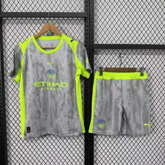 Kit enfant Manchester City 2025/2026 Vêtements de sport