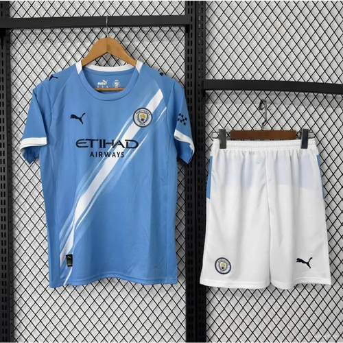 Kit enfant Manchester City Domicile 2025/2026 - Domicile / 8-9 ans #MWS Options 1 - Vêtements de sport