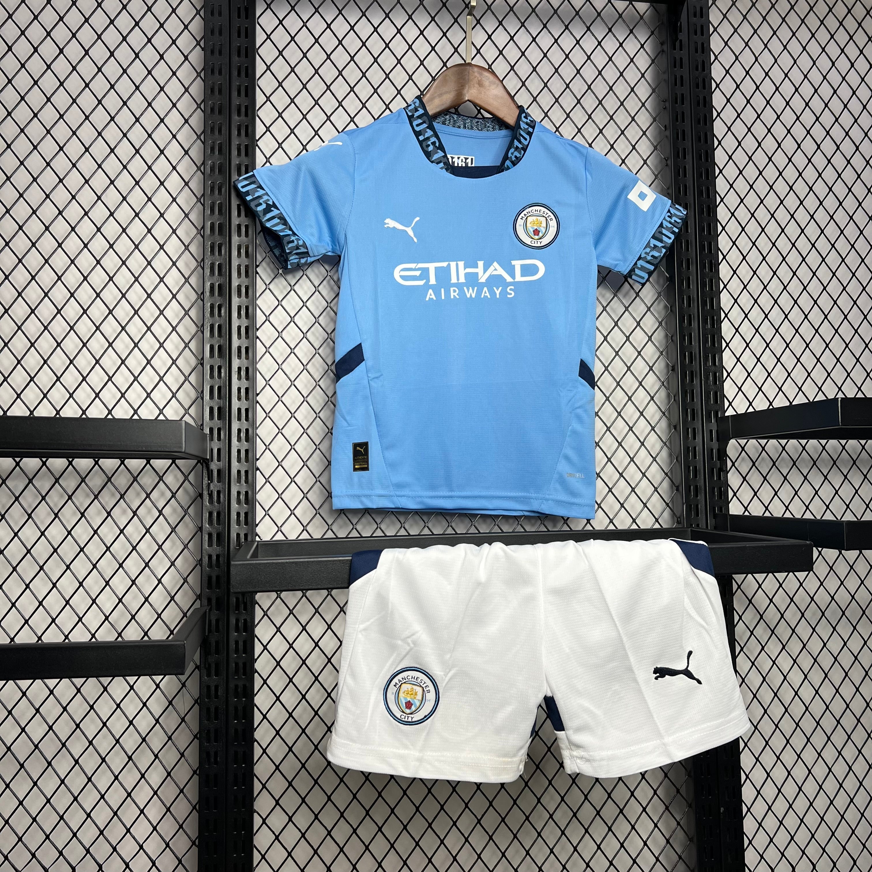 Kit enfant Manchester City Domicile 24/25 - Vêtements de sport