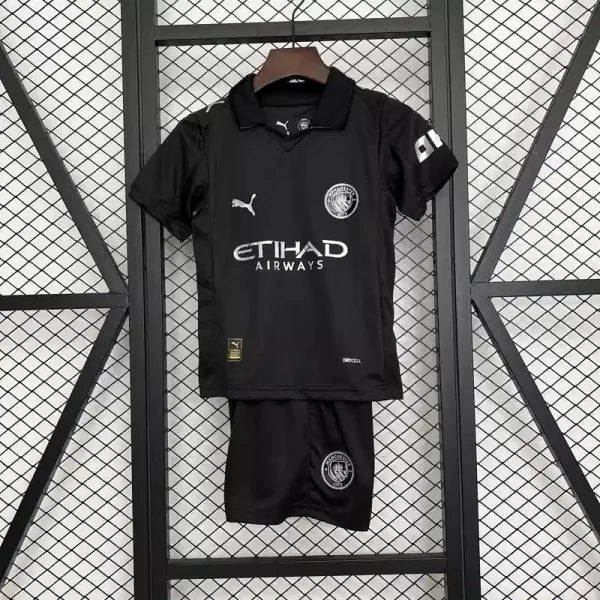 Kit enfant Manchester City Extérieur 2025/2026 Vêtements de sport