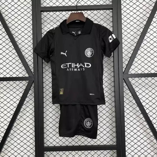 Kit enfant Manchester City Extérieur 2025/2026 Vêtements de sport