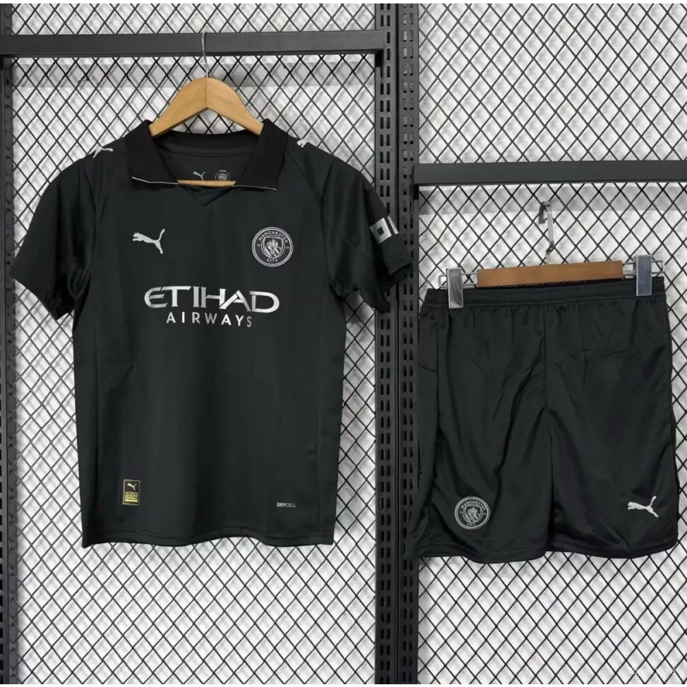 Kit enfant Manchester City Extérieur 25/26 - Vêtements de sport
