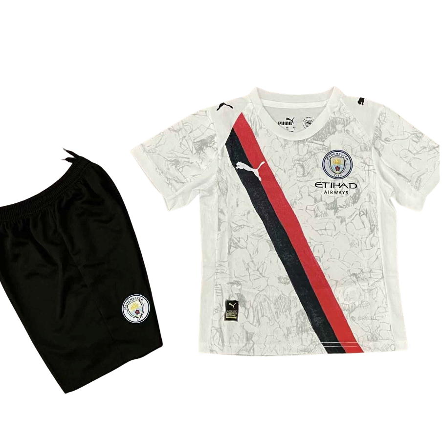 Kit enfant Manchester City Extérieur coupe du monde des clubs 2025/2026 - Vêtements de sport