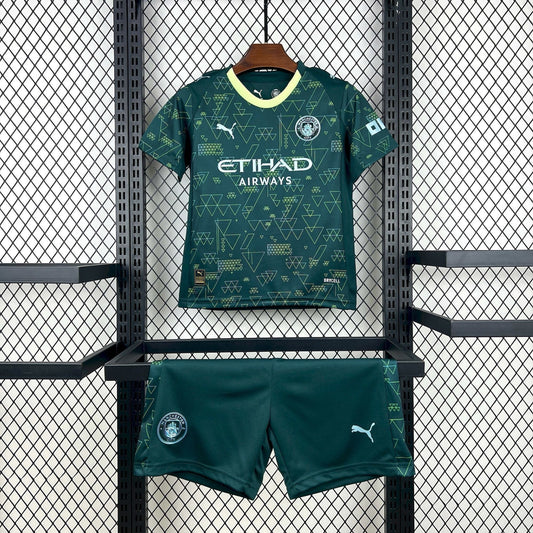 Kit enfant Manchester City fourth 2025/2026 - Vêtements de sport