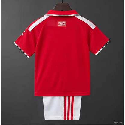 Kit Enfant Manchester United Domicile 2026/2027 - Vêtements de sport