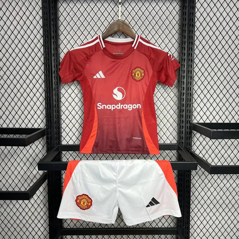 Kit Enfant Manchester United Domicile 24/25 - Domicile / XXS - Vêtements de sport