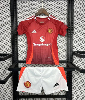 Kit Enfant Manchester United Domicile 24/25 - Domicile / XXS - Vêtements de sport