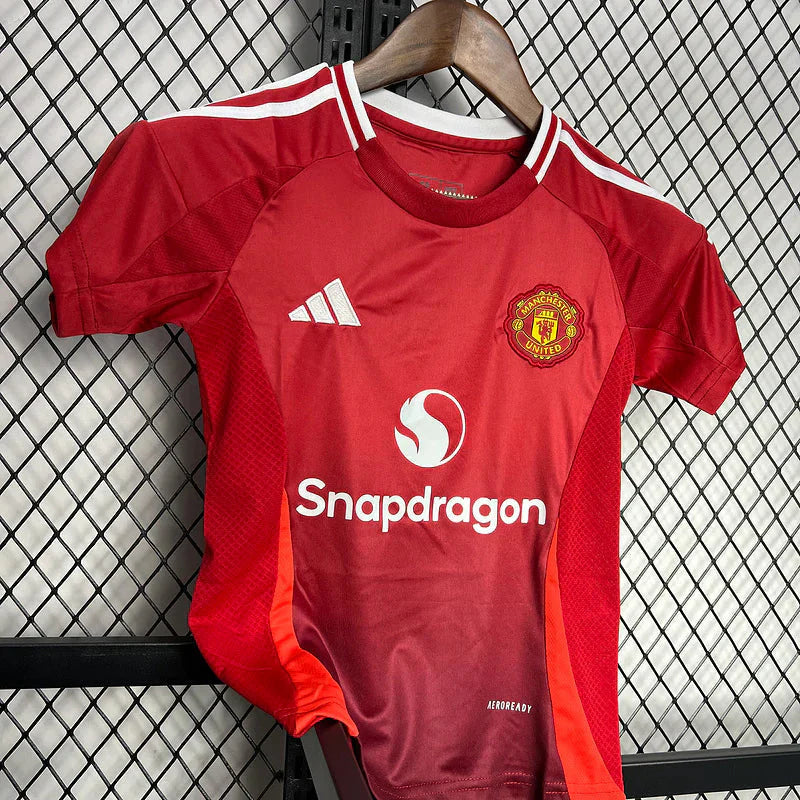 Kit Enfant Manchester United Domicile 24/25 - Vêtements de sport