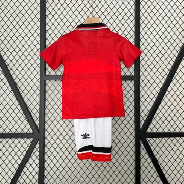 Kit Enfant Manchester United Domicile Retro 1994/1995 - Vêtements de sport