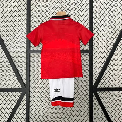 Kit Enfant Manchester United Domicile Retro 1994/1995 - Vêtements de sport