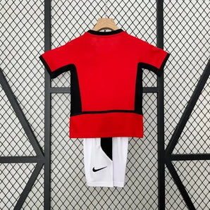 Kit Enfant Manchester United Domicile Retro 2002/2003 - Vêtements de sport