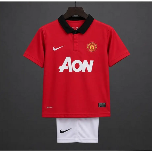 Kit Enfant Manchester United Domicile Retro 2013 - Vêtements de sport