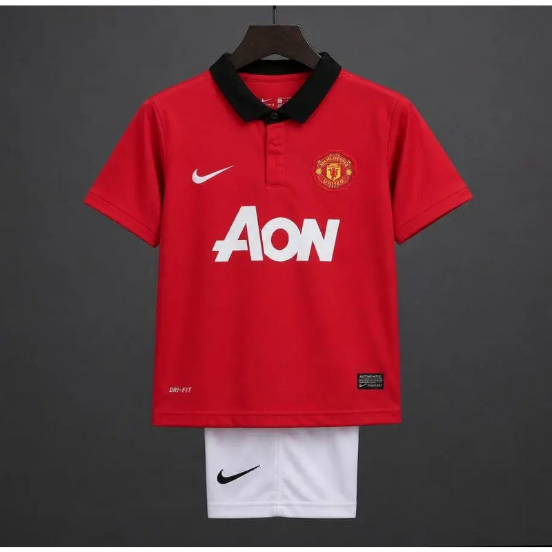 Kit Enfant Manchester United Domicile Retro 2013 - Vêtements de sport