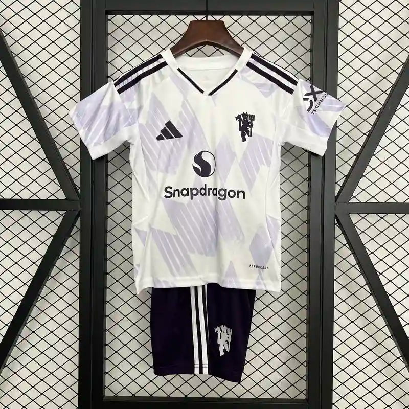 Kit Enfant Manchester United Extérieur 2025/2026 - Vêtements de sport